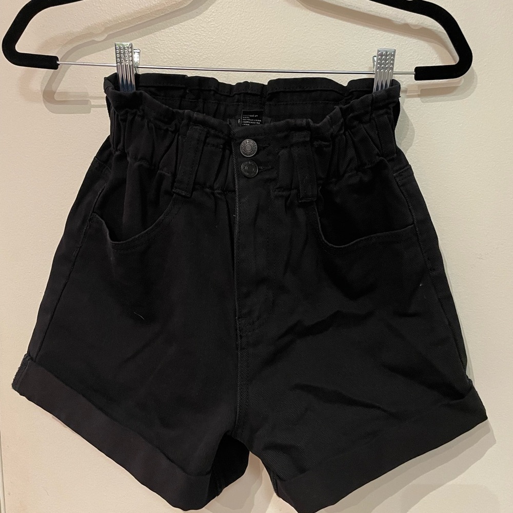Paper bag shorts from forever 21 XS NWT
